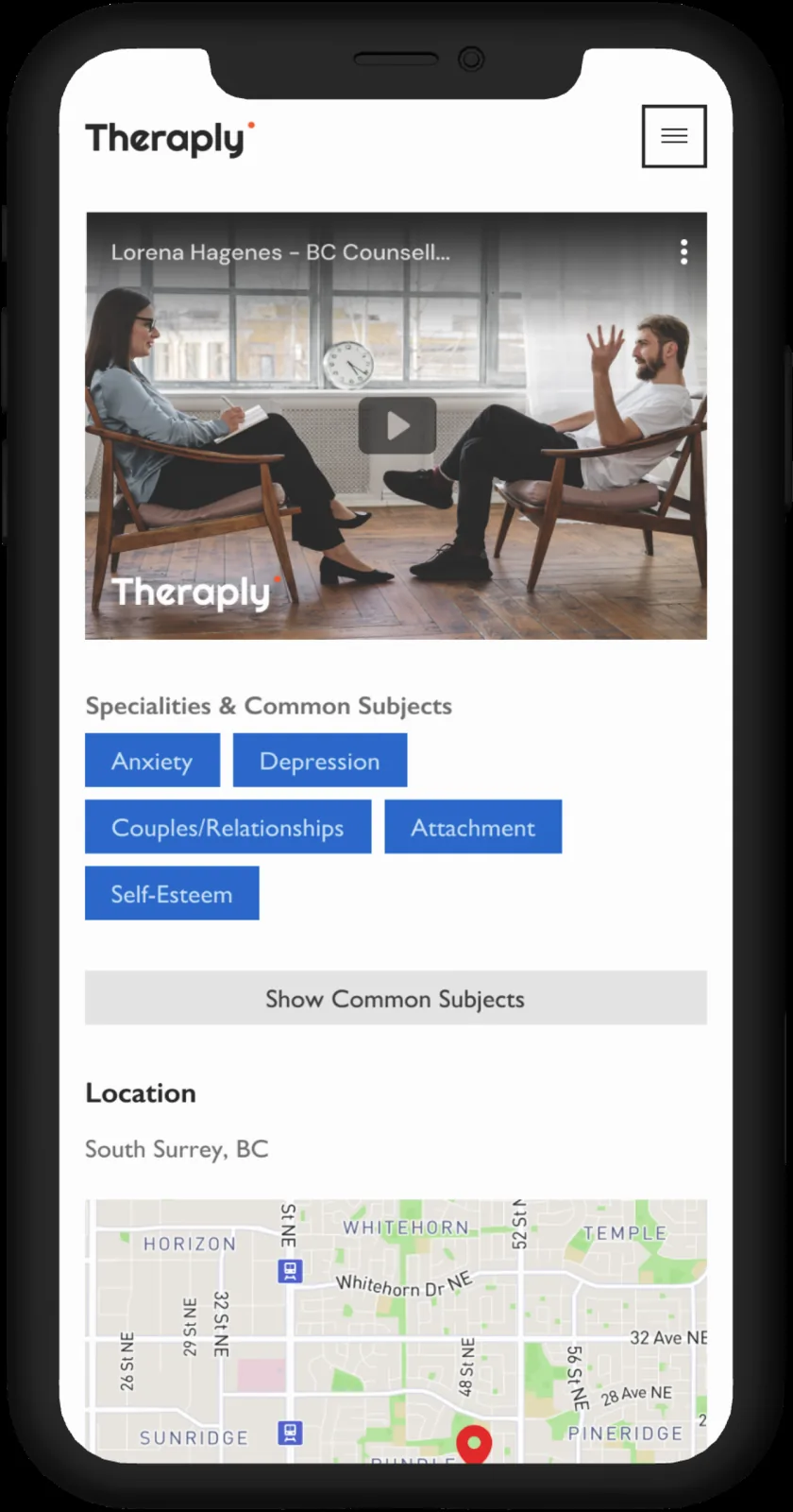 The original profile page: information overload and a hidden expertise tab.