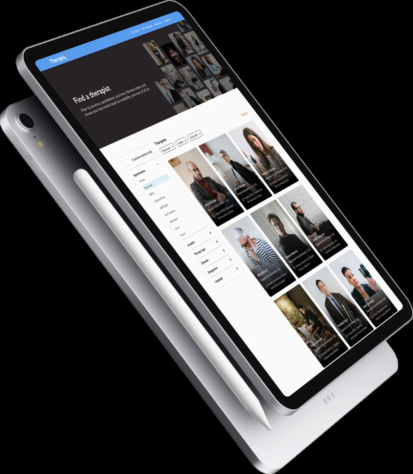 The new homepage: a video hero, a modern palette, and a redesigned layout.